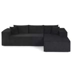 Costway Grand canapé modulaire 110,5 avec assises profondes et dossiers confortables, accoudoirs confortables Beige/Gris/Vert/Noir