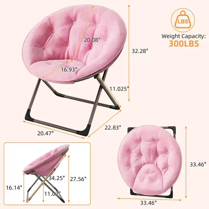 Grande chaise pliante confortable à fleurs pour adultes, fauteuil rembourré en coton avec cadre en métal pour chambre, salle de jeux et petits espaces