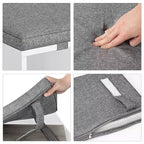 Banc à chaussures d'entrée multifonctionnel avec rangement et siège rembourré - Étagère réglable à 3 niveaux, 10 compartiments - Convient pour l'entrée, la chambre, le salon
