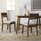 Chaise de salle à manger en bois Bellalexa (lot de 2) - SFV2180 - Safavieh Couture