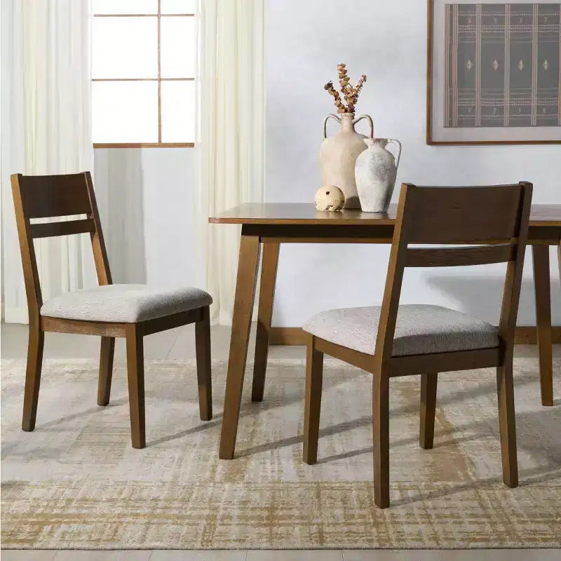 Chaise de salle à manger en bois Bellalexa (lot de 2) - SFV2180 - Safavieh Couture