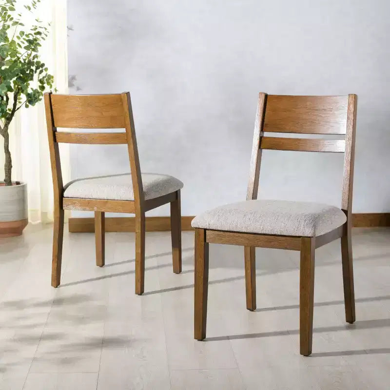 Chaise de salle à manger en bois Bellalexa (lot de 2) - SFV2180 - Safavieh Couture