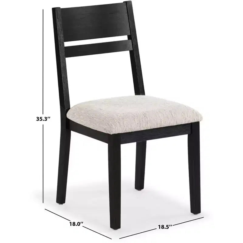 Chaise de salle à manger en bois Bellalexa (lot de 2) - SFV2180 - Safavieh Couture