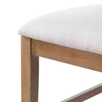 Tabourets de comptoir rembourrés Christopher Knight Home Maris en rotin tressé et hévéa style campagne française (Lot de 2)