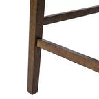 Tabourets de comptoir rembourrés Christopher Knight Home Maris en rotin tressé et hévéa style campagne française (Lot de 2)