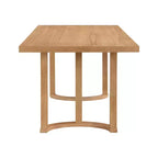 Christopher Knight Home Evat Table à manger rectangulaire 6 places moderne en bois d'hévéa 69