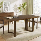 Christopher Knight Home Evat Table à manger rectangulaire 6 places moderne en bois d'hévéa 69