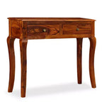 vidaXL Console Table Bois d'acacia Bois massif naturel Acacia moyen - Marron
