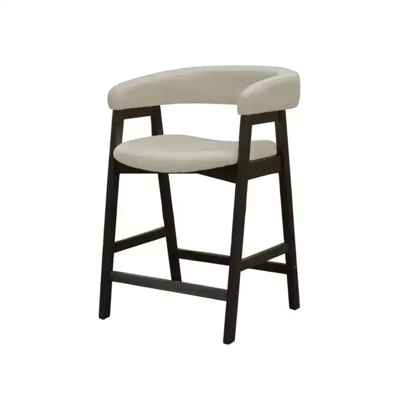 Chaises de comptoir Cove, noir vintage (lot de 2)