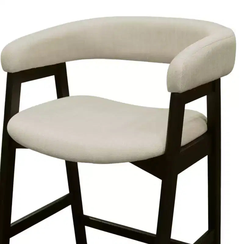 Chaises de comptoir Cove, noir vintage (lot de 2)