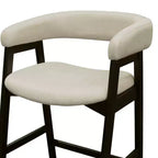 Chaises de comptoir Cove, noir vintage (lot de 2)