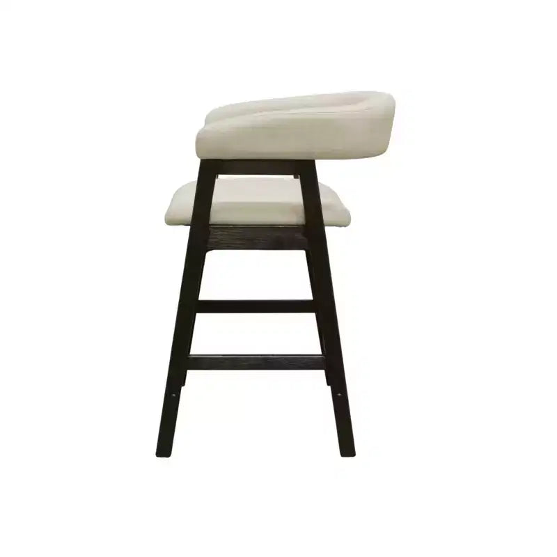 Chaises de comptoir Cove, noir vintage (lot de 2)