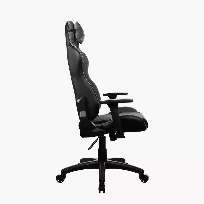 Chaise de bureau et de jeu Arozzi Avanti en tissu doux avec oreillers de soutien doux pour le cou et les lombaires