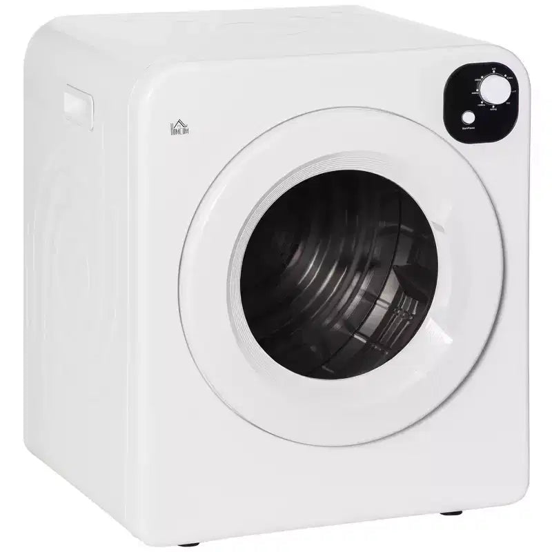 Sèche-linge compact 1300W Sèche-linge portable avec tambour en acier inoxydable de 3,2 pi³ à chargement frontal