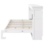 Lit escamotable double/complet – Se transforme en armoire, design compact – ModernLuxe