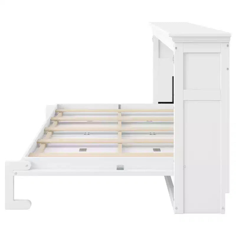 Lit escamotable double/complet – Se transforme en armoire, design compact – ModernLuxe