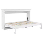 Lit escamotable double/complet – Se transforme en armoire, design compact – ModernLuxe