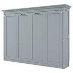 Lit escamotable double/complet – Se transforme en armoire, design compact – ModernLuxe