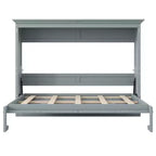 Lit escamotable double/complet – Se transforme en armoire, design compact – ModernLuxe