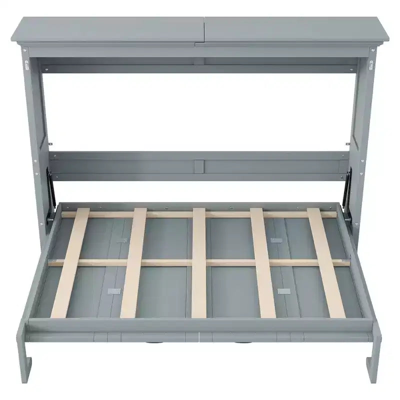Lit escamotable double/complet – Se transforme en armoire, design compact – ModernLuxe
