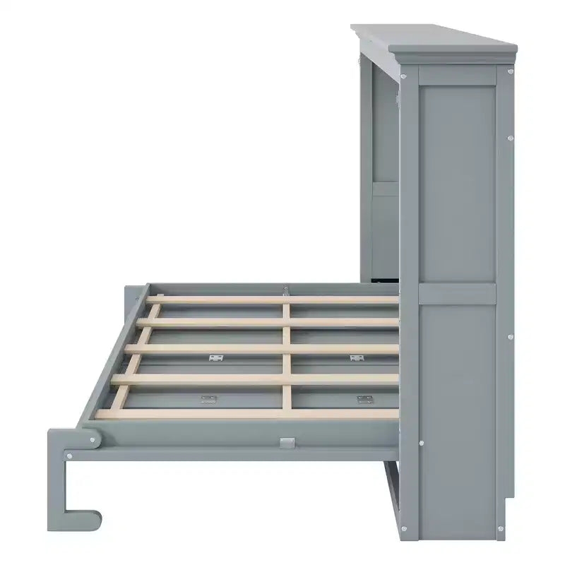 Lit escamotable double/complet – Se transforme en armoire, design compact – ModernLuxe