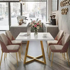 Table à manger industrielle carrée MAYEERTY 31,5, plateau en MDF marron vintage et cadre en métal noir, table polyvalente 2 places pour la maison et le bureau