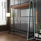 Portant à vêtements robuste, portant à vêtements à une seule tringle avec roues, portant à vêtements roulant pour suspendre les vêtements dans la chambre à coucher, le salon et la boutique
