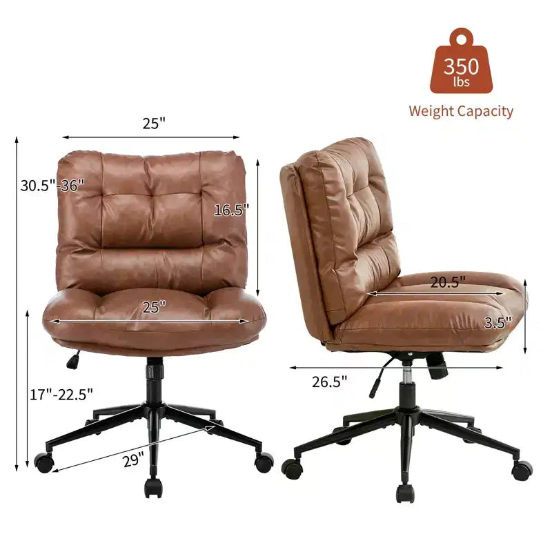 Chaise de bureau ergonomique avec pivotement à 360°, réglage de la hauteur et de l'inclinaison, assise large en forme de U, tissu doux en chenille, 4 coloris