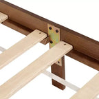 MAYEERTY Lit mezzanine complet avec bureau gain de place en métal robuste
