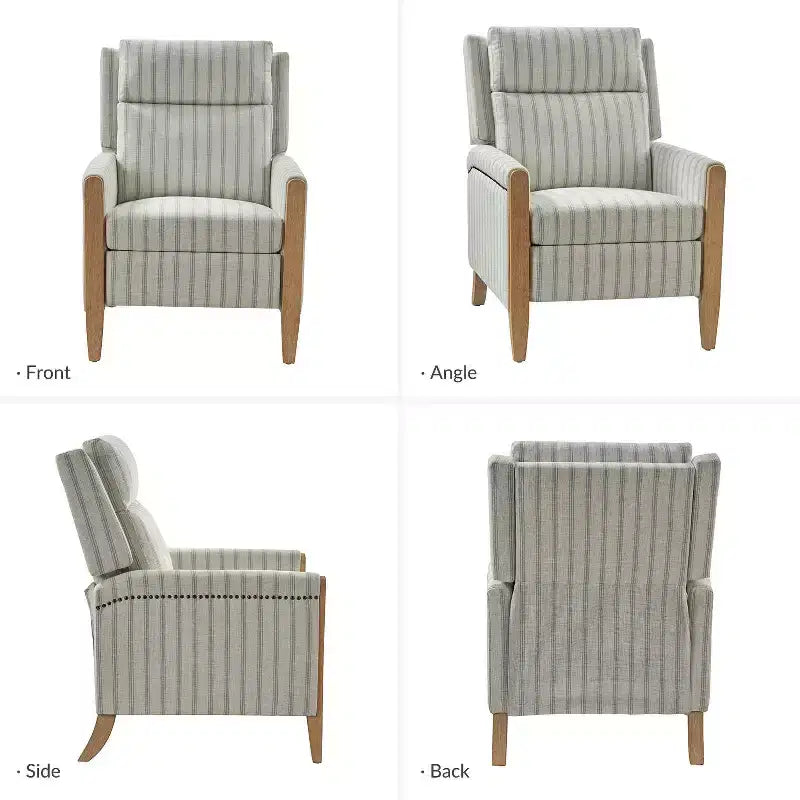 Fauteuil inclinable inclinable Rosa (lot de 2) - BEIGE