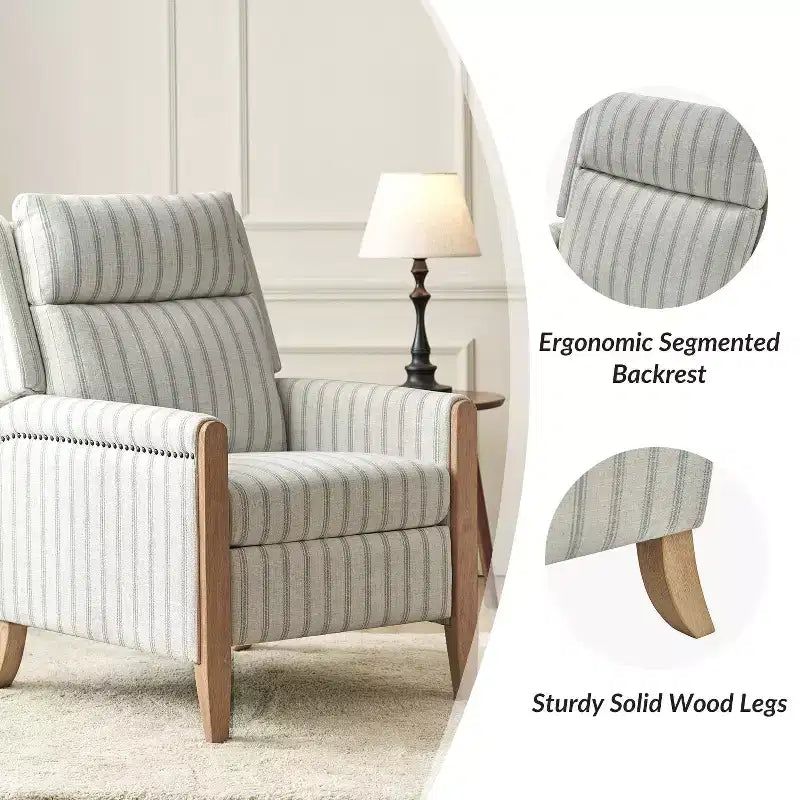 Fauteuil inclinable inclinable Rosa (lot de 2) - BEIGE