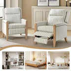 Fauteuil inclinable inclinable Rosa (lot de 2) - BEIGE