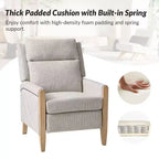 Fauteuil inclinable inclinable Rosa (lot de 2) - BEIGE