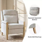 Fauteuil inclinable inclinable Rosa (lot de 2) - BEIGE
