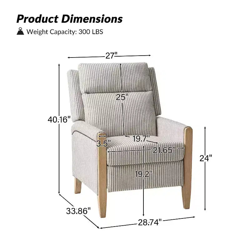 Fauteuil inclinable inclinable Rosa (lot de 2) - BEIGE