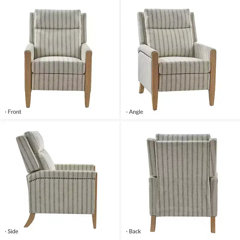 Fauteuil inclinable inclinable Rosa (lot de 2) - BEIGE