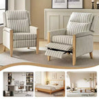 Fauteuil inclinable inclinable Rosa (lot de 2) - BEIGE