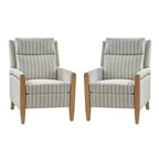 Fauteuil inclinable inclinable Rosa (lot de 2) - BEIGE