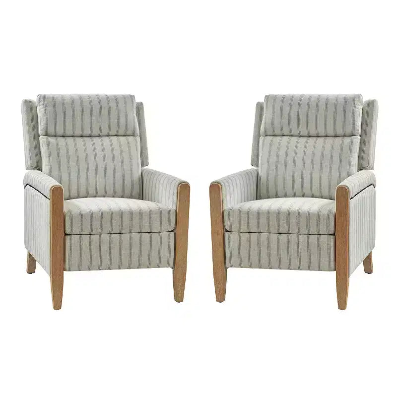 Fauteuil inclinable inclinable Rosa (lot de 2) - BEIGE