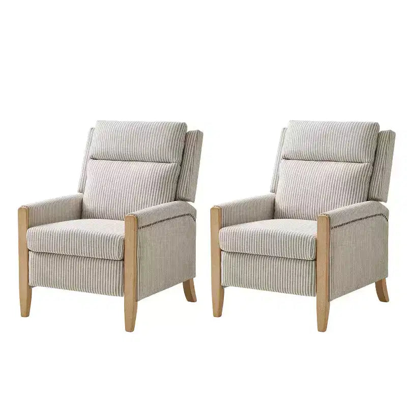 Fauteuil inclinable inclinable Rosa (lot de 2) - BEIGE