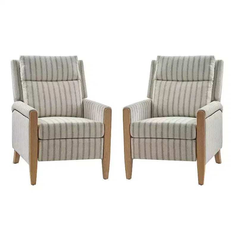 Fauteuil inclinable inclinable Rosa (lot de 2) - BEIGE