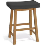 Yaheetech Lot de 3 tabourets de bar rembourrés hauteur comptoir pour cuisine et salle à manger