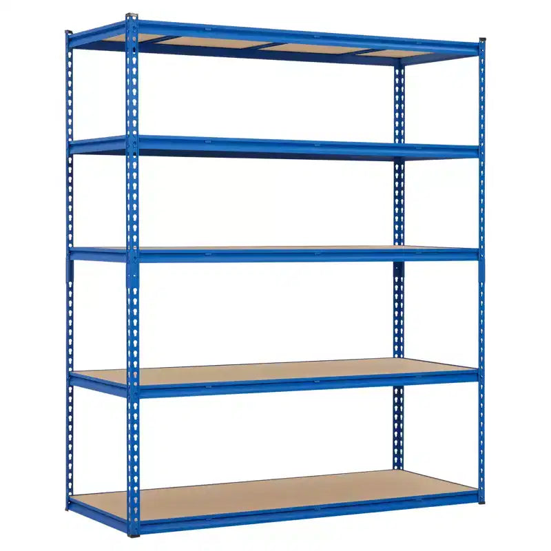 Étagère de garage, capacité de 1 134 kg, étagères de rangement réglables en acier, rayonnages de rangement robustes pour sous-sol, entrepôt, atelier