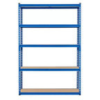 Étagère de garage, capacité de 1 134 kg, étagères de rangement réglables en acier, rayonnages de rangement robustes pour sous-sol, entrepôt, atelier