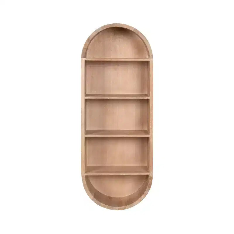 Étagère Murale Capsule Kate and Laurel Hutton Wood, Naturel, 13x33