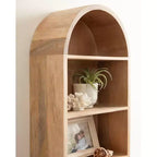 Étagère Murale Capsule Kate and Laurel Hutton Wood, Naturel, 13x33