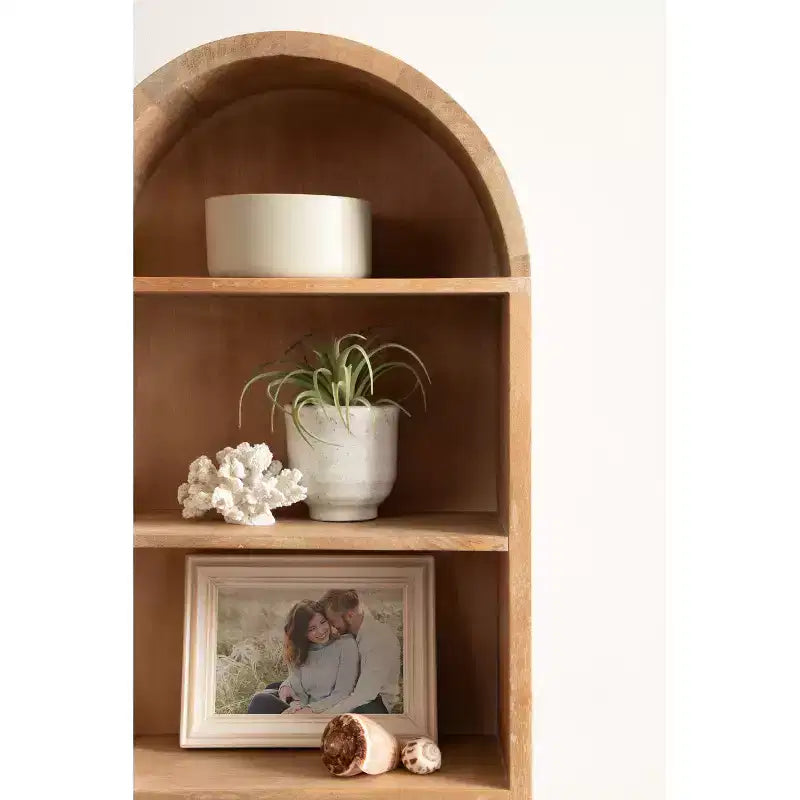 Étagère Murale Capsule Kate and Laurel Hutton Wood, Naturel, 13x33