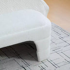 Banc rembourré ModernLuxe – Bout de lit rembourré – Banc minimaliste – Ottoman – Banc d'entrée – Repose-pieds