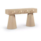 Meridian Furniture Bracciano Natural Oak Veneer Console Table