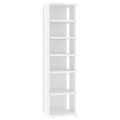 vidaXL Shoe Cabinet White Engineered wood Tall and narrow Shoe Cabinet